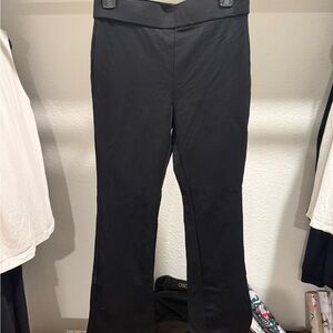 Stretchy thick slack/yoga pants, flared leg